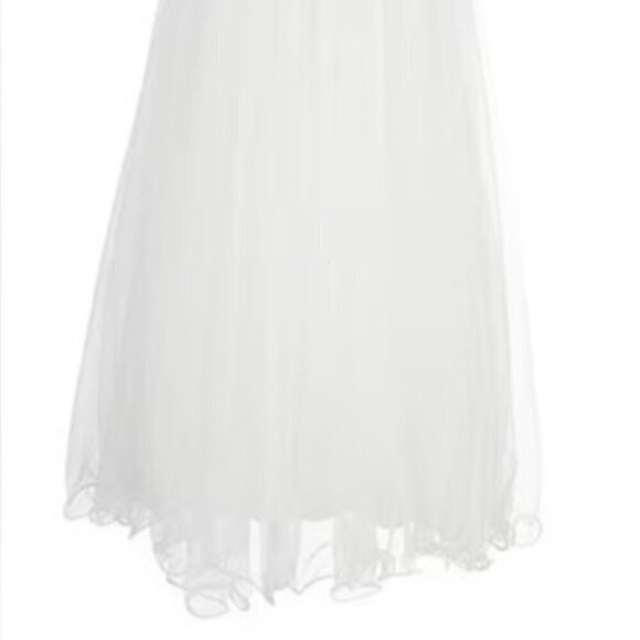 Xtraordinary SZ 10 Formal Pale copper/ivory gown dress Wedding Dance Recital - Picture 12 of 13